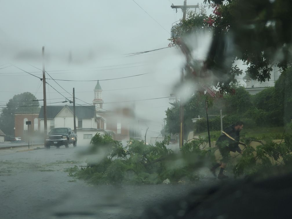 Storm Culpeper Courthouse